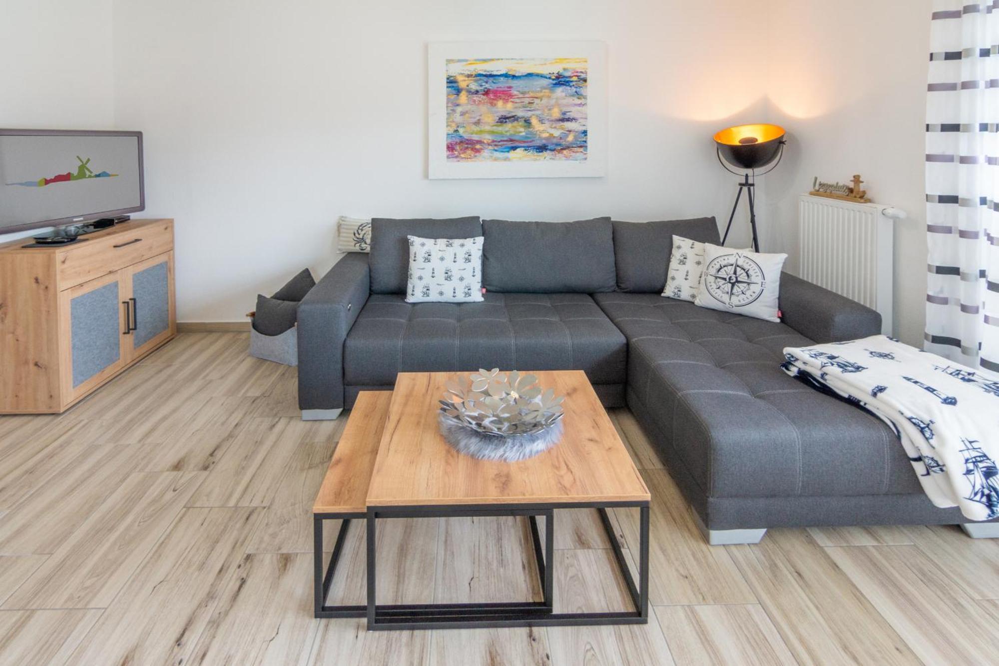 Ferienwohnung Liegeplatz Dornumersiel Esterno foto