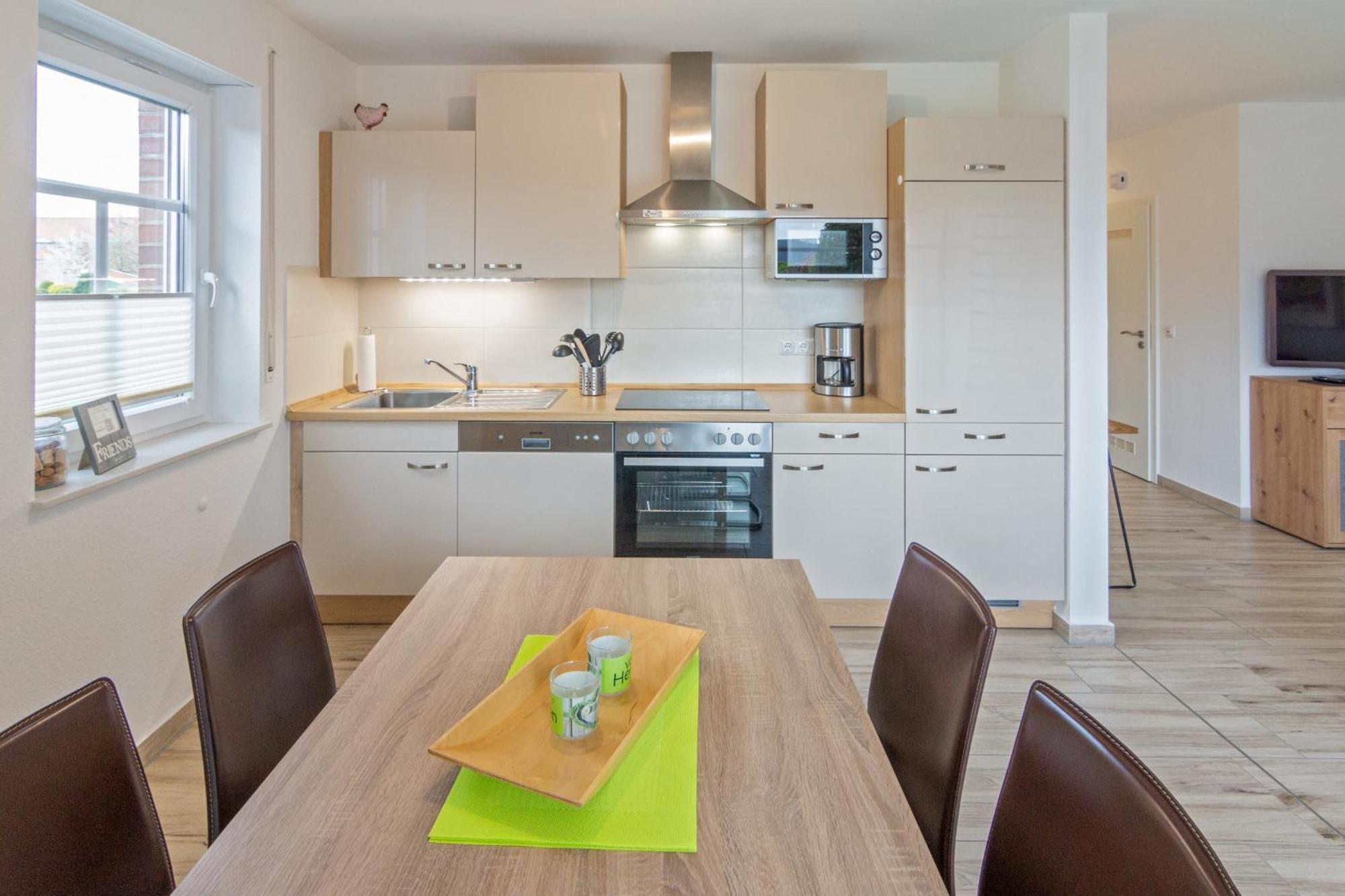 Ferienwohnung Liegeplatz Dornumersiel Esterno foto